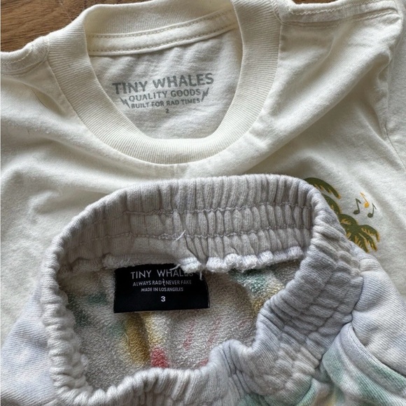 LOT Boutique Toddler Clothes 18M-3T Piupiuchick Tocoto Tiny Whales Little Cozmo - Picture 16 of 16